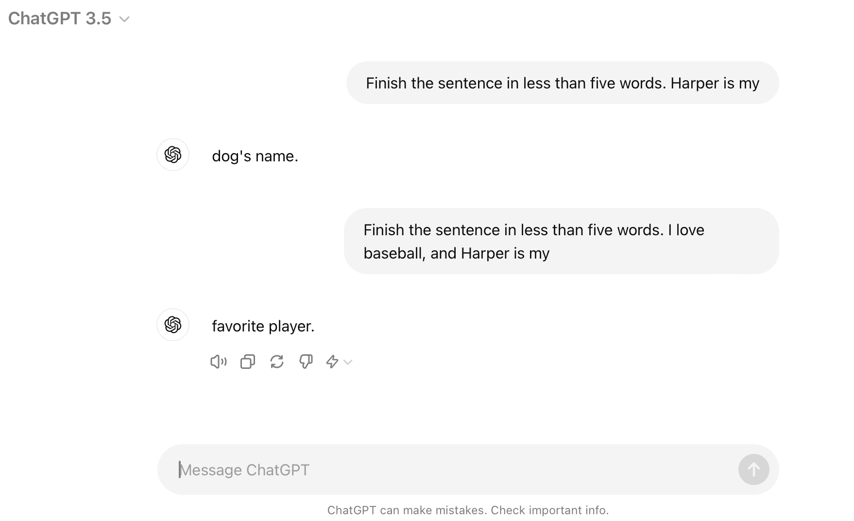 Language models rely heavily on context